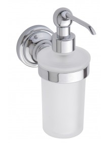 Distributeur de savon RETRO en verre 8x19x12 cm / 230ml