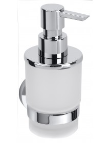 Distributeur de savon liquide en verre OMEGA 7,5x16x10 cm / 200ml Distributeur de savon liquide en verre OMEGA 7,5x16x10 cm / 200ml