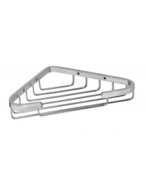 Porte-savon d'angle CYTRO en acier inoxydable 23x13x3 cm