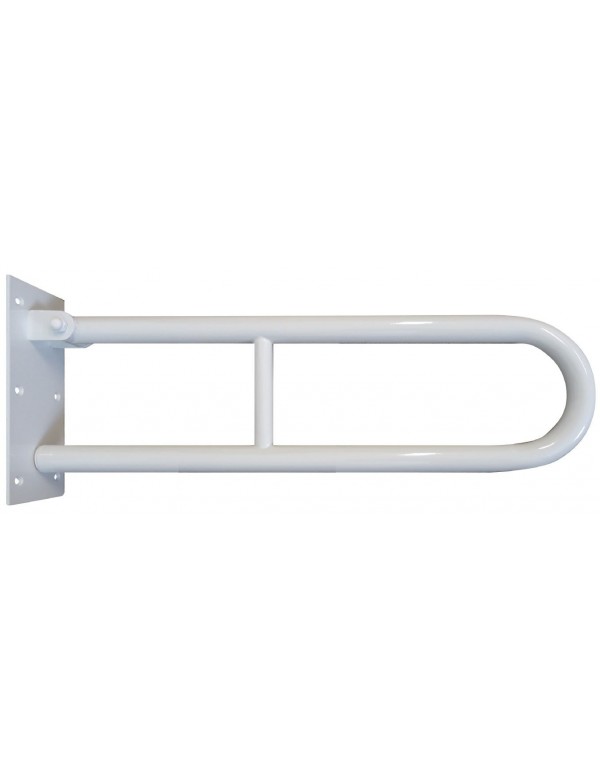 Barre d'appui relevable en forme U HELP blanc comaxite