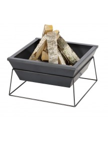 Brasero de jardin carré PESTAK en acier