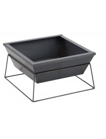 Brasero de jardin carré PESTAK en acier