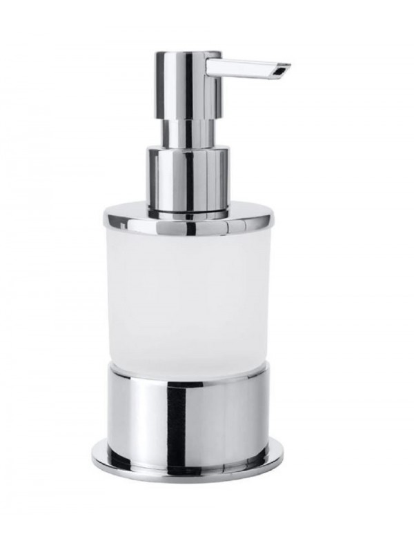 Distributeur de savon liquide pose libre OMEGA 8x16x8 cm / 200ml Distributeur de savon liquide pose libre OMEGA 8x16x8 cm / 200ml
