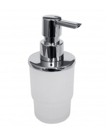 Distributeur de savon liquide pose libre OMEGA 8x16x8 cm / 200ml Distributeur de savon liquide pose libre OMEGA 8x16x8 cm / 200ml