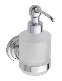 Distributeur de savon en verre RETRO 7,35x15x13,5 cm / 200 ml
