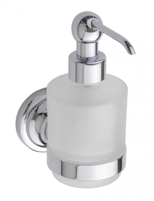 Distributeur de savon en verre RETRO 7,35x15x13,5 cm / 200 ml Distributeur de savon en verre RETRO 7,35x15x13,5 cm / 200 ml