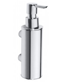 Distributeur de savon liquide OMEGA laiton chromé 5,5x19,5x8,5 cm / 150 ml