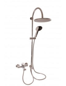 Colonne de douche COLORADO avec pommeau en laiton chromé H.99,8 cm