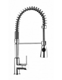 Mitigeur évier extractible SEINA avec flexible tréssé H. 38cm