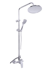 Colonne de douche COLORADO avec pommeau en laiton chromé H. 116 cm