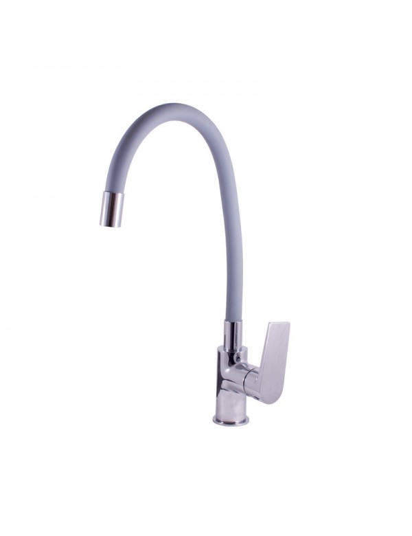 Mitigeur évier flexible gris mémoire de forme COLORADO H. 36 cm Mitigeur évier flexible gris mémoire de forme COLORADO H. 36 cm