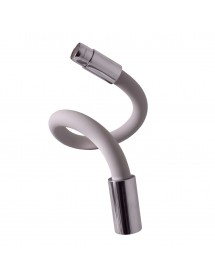 Mitigeur évier flexible gris mémoire de forme COLORADO H. 36 cm