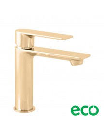 Mitigeur lavabo NIL en laiton doré sans siphon