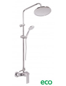 Colonne de douche NIL en laiton chromé H. 116 cm