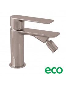 Mitigeur bidet à poser NIL en laiton métal gris poli sans siphon