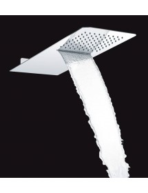 Colonne de douche encastrable SLOVA avec douchette en chrome