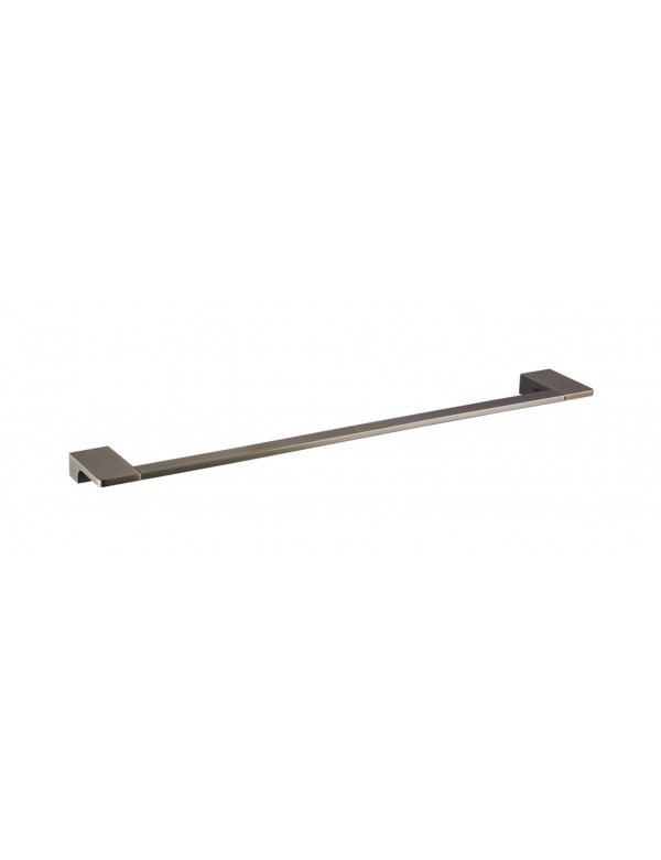 Porte-serviette NIL en laiton métal gris 60 cm Porte-serviette NIL en laiton métal gris 60 cm
