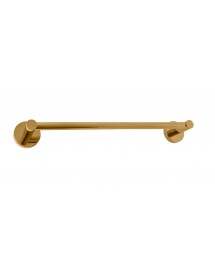 Porte-serviette mural COLORADO en laiton doré brossé 49,3cm
