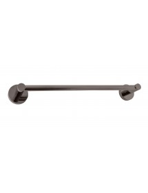 Porte-serviette mural COLORADO en laiton métal gris 49,3cm