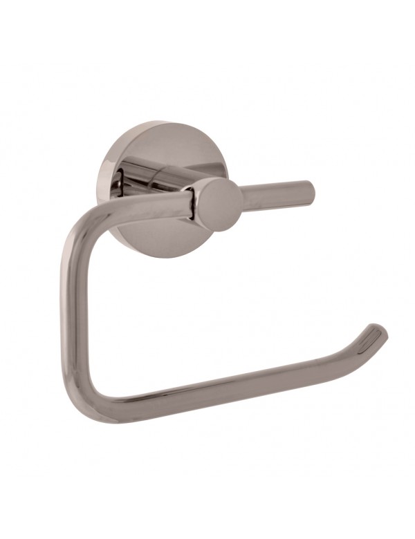 Porte papier toilettes COLORADO en laiton métal gris poli 14,2cm Porte papier toilettes COLORADO en laiton métal gris poli 14,2cm