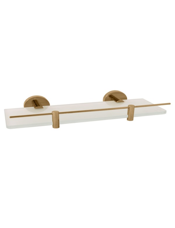 Etagère de douche murale COLORADO avec rail en laiton doré 60 cm Etagère de douche murale COLORADO avec rail en laiton doré 60 cm
