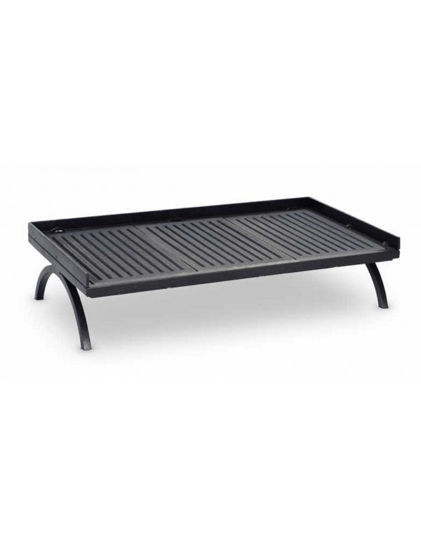 Grille de foyer en fonte 52x31x12 cm Grille de foyer en fonte 52x31x12 cm