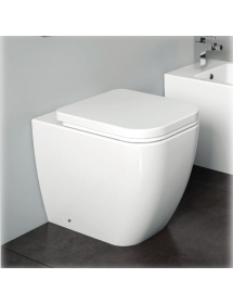 Cuvette WC à poser LEGEND avec abattant à frein de chute