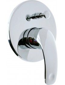 Mitigeur douche encastrable MISSISSIPI avec inverseur en laiton chromé