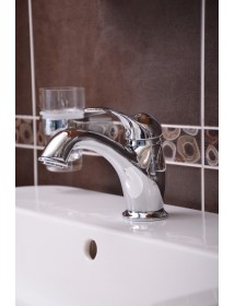 Mitigeur lavabo LABE laiton chromé sans siphon