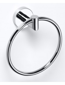 Anneau de serviette de douche OMEGA en laiton chromé 16 cm