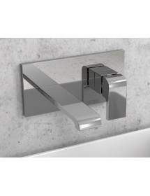 Mitigeur lavabo à encastrer EROS en laiton chromé