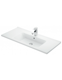 Lavabo suspendu ETNA rectangulaire 100x45x16,5 cm en porcelaine Lavabo suspendu ETNA rectangulaire 100x45x16,5 cm en porcelaine