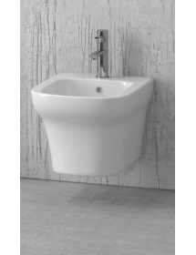 Bidet suspendu GRACE en porcelaine 36x50 cm