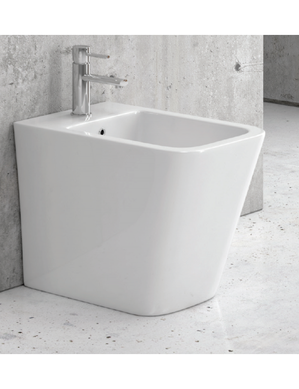 Bidet à poser NENY 57x40x36,5 cm en porcelaine