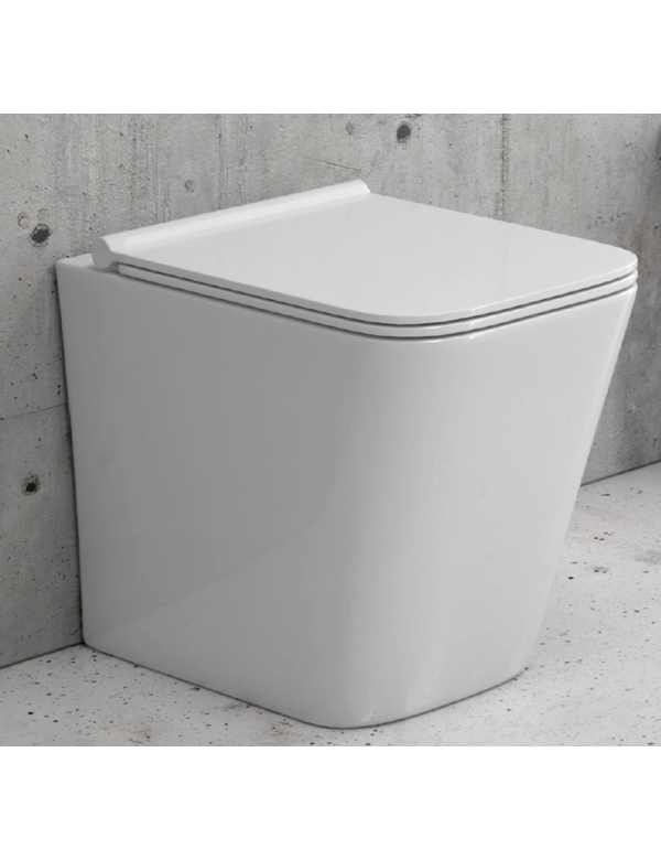 Pack WC à poser sans bride Rimless NENY 58x41,5x35 cm