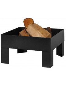 Brasero de jardin carré BONNIE en acier