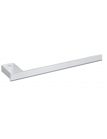 Porte serviette gauche ou droite VIA en chrome 29,7 x2 x5,9 cm