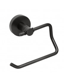 Dérouleur papier toilette DARK en laiton noir