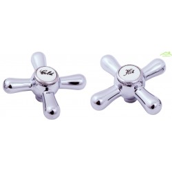 Mélangeur évier haut MORAVA pivotant en chrome H22,9 cm