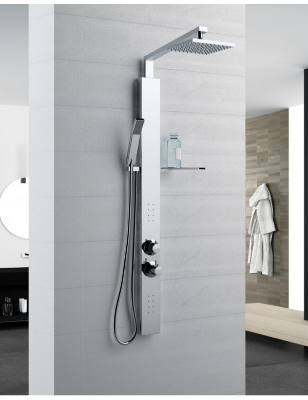 Colonne de douche hydromassante NOVELLINI REVIF PLUS 118 cm