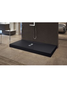 Receveur de douche NOVELLINI CUSTOM noir H 12cm