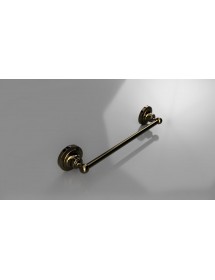 Porte-serviettes RETRO laiton bronze 36,5x6,5x6,5 cm
