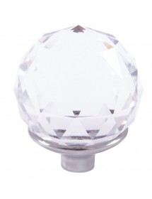 Mélangeur lavabo design BRILLANCE laiton doré et poignée en cristal