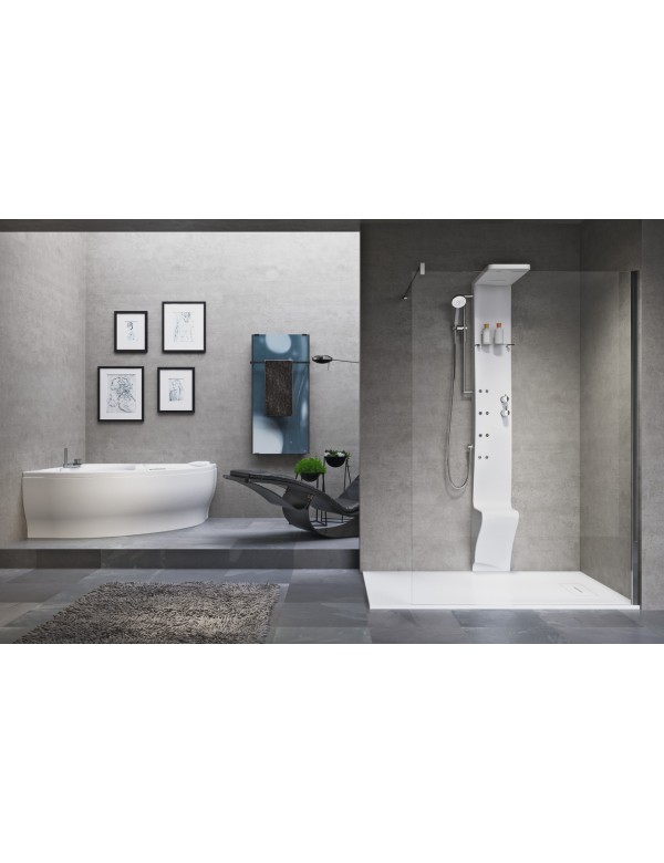 Colonne de douche NOVELLINI DRESS PLUS blanc 213 cm