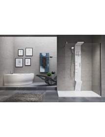Colonne de douche NOVELLINI DRESS PLUS blanc 213 cm