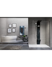 Colonne de douche NOVELLINI DRESS PLUS noire 213 cm