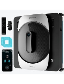 Robot lave-vitres, mur, paroi de douche connecté 3 en 1 Windroid 1290