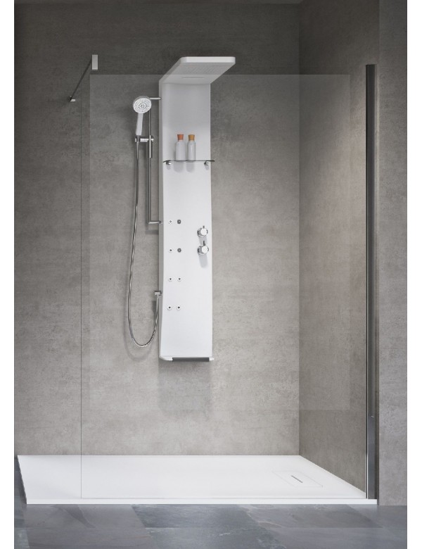 Colonne de douche blanche NOVELLINI DRESS S 158 cm