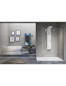 Colonne de douche blanche NOVELLINI DRESS S 158 cm