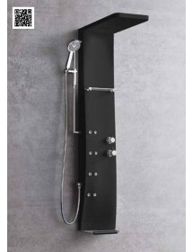 Colonne de douche noire NOVELLINI DRESS S 158 cm
